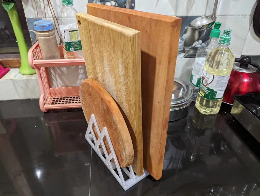 Giá đỡ thớt cho 3 thớt cắt trong bếp - Image 4