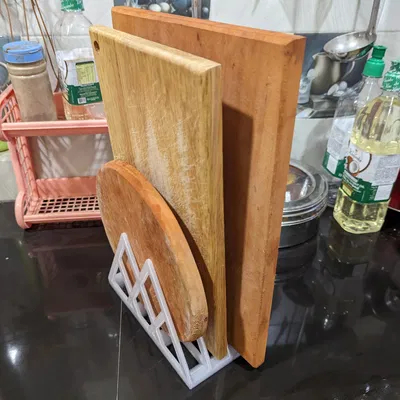 Giá đỡ thớt cho 3 thớt cắt trong bếp