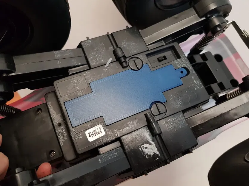 Nắp pin thay thế cho xe tải quái vật Toad RC 27 MHz - Image 1