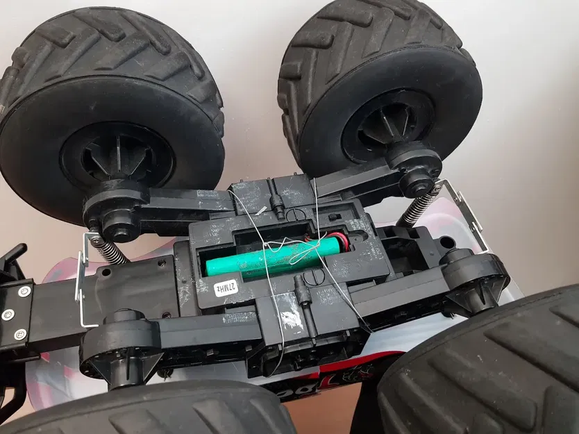 Nắp pin thay thế cho xe tải quái vật Toad RC 27 MHz - Image 2