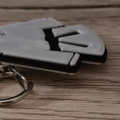 Móc khóa karate judo taekwondo in 2 màu sắc