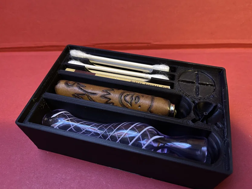 Hộp đựng chillum tùy chỉnh với ngăn lưu trữ - Image 3