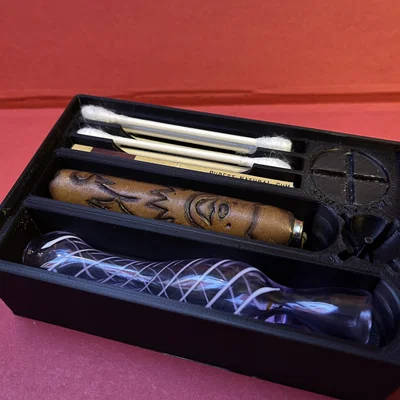 Hộp đựng chillum tùy chỉnh với ngăn lưu trữ