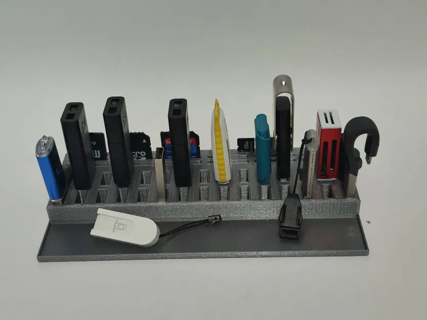 Giá đỡ USB cho 30 pendrive, 12 thẻ SD và 10 thẻ microSD - Image 2