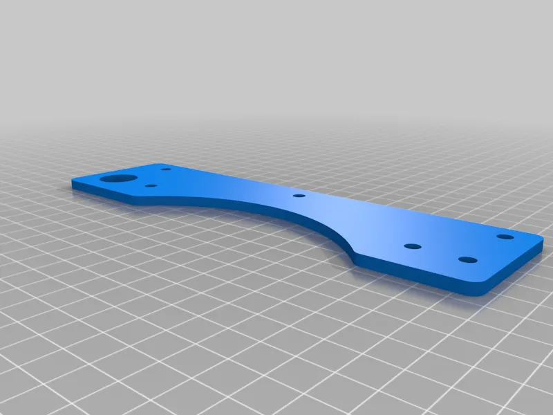 Mảnh thay thế quạt đơn Plexi 140mm cho khung thử nghiệm QDIY - Image 1