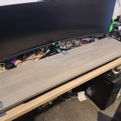 Giá đỡ màn hình 2 tầng với chân và giá đỡ tùy chỉnh