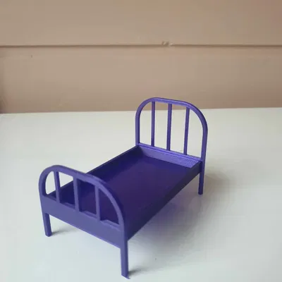 Giường cho búp bê trong ngôi nhà búp bê