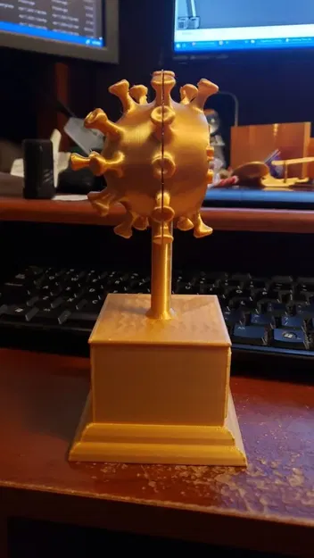 Cúp kỷ niệm "Tôi đã sống sót qua Covid-19 - Image 3