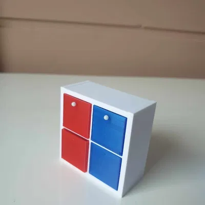 Kệ và tủ mini cho ngôi nhà búp bê của bạn