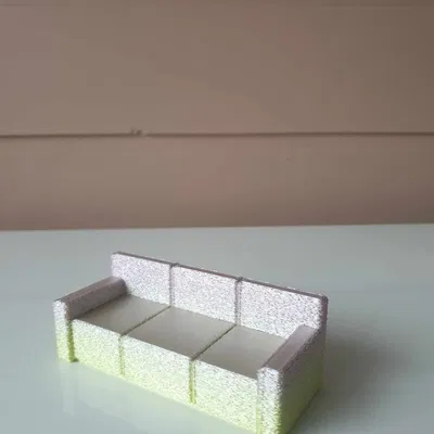 Ghế sofa và ghế cho ngôi nhà búp bê