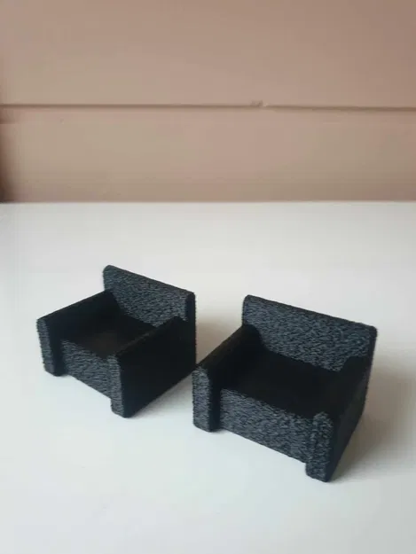 Ghế sofa và ghế cho ngôi nhà búp bê - Image 5