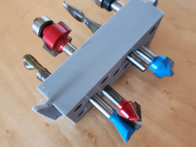 Giá đỡ bit router 1/4" cho tổ chức Packout kiểu thấp - Image 1