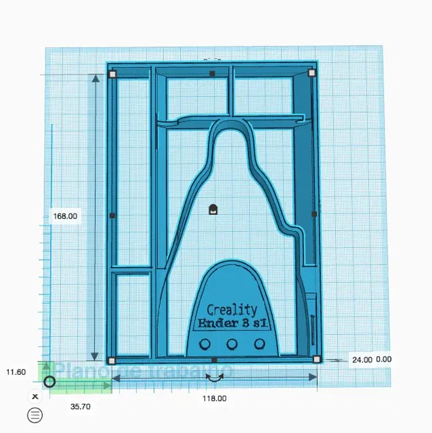 Khay hỗ trợ đa năng cho máy in 3D Creality Ender 3-S1 - Image 2