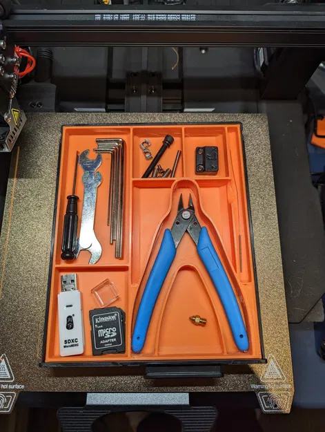 Khay chứa phụ kiện cho máy in 3D Ender 3 S1 Pro - Image 1