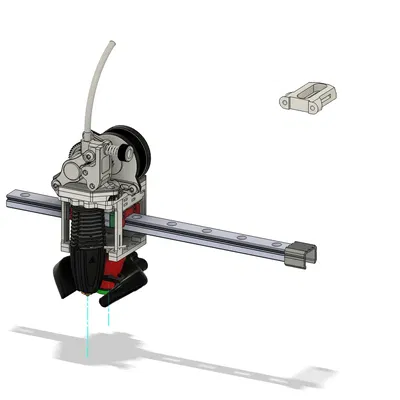 Gói giá đỡ nổi VZBot MGN12C cho đầu in CNC