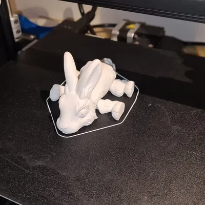 Thỏ dễ thương linh hoạt in tại chỗ