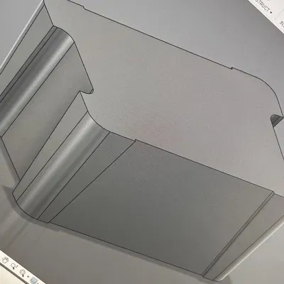 Mô hình không gian bên trong thùng chứa Ikea Samla 1Gal/5L