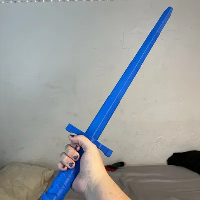 Kiếm gập với lưỡi thay thế in 3D