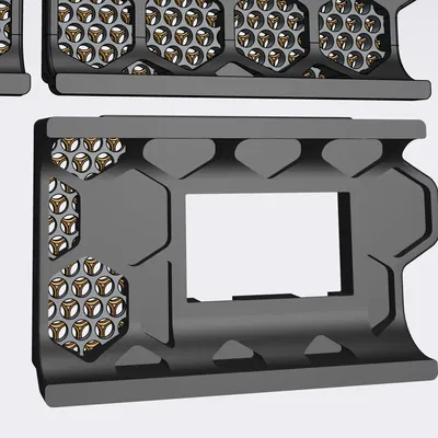 Skirt Voron Trident với mẫu lỗ 5mm