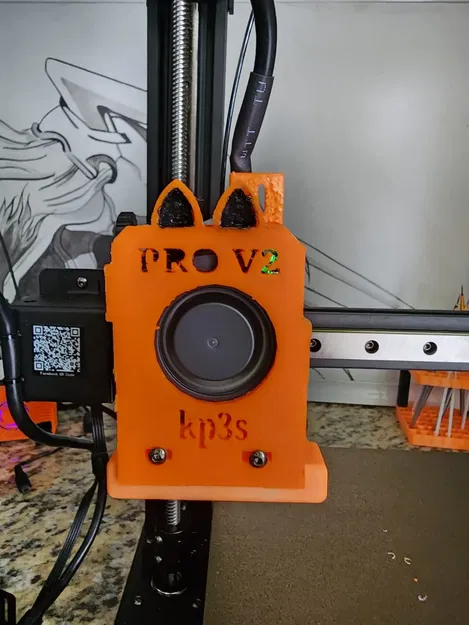 Nắp quạt KPS3 PRO V2 với tai mèo - Image 1