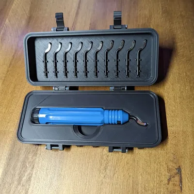 Hộp dụng cụ loại bỏ cạnh với nam châm