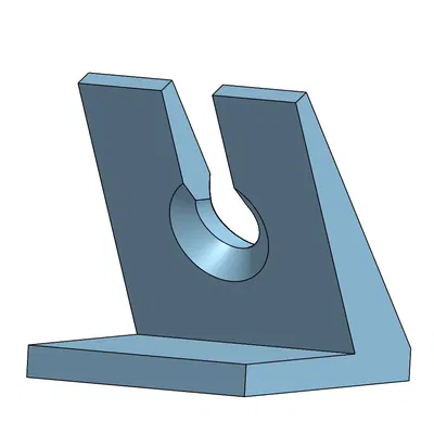 Giá đỡ cáp sạc hiện đại cho bàn làm việc