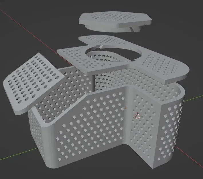 Hộp khô chứa silicagel cho Skylock - Image 1