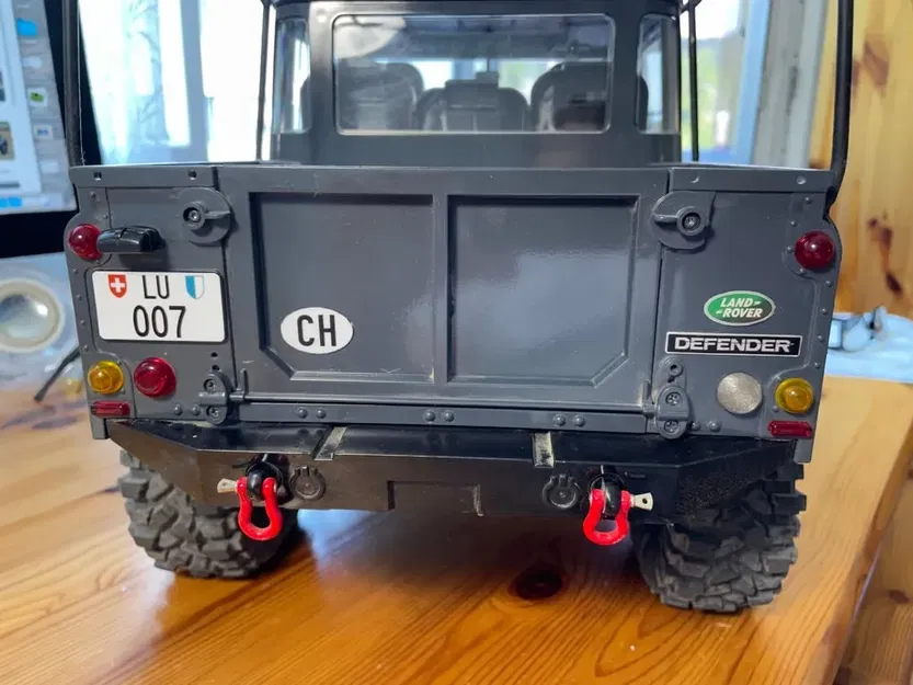 Bộ phận xe Land Rover Defender Double Eagle E101 E102 tỉ lệ 1/8 - Image 2