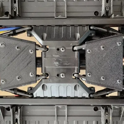 Bộ phận xe Land Rover Defender Double Eagle E101 E102 tỉ lệ 1/8