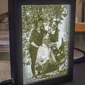 Khung ảnh Lithophane kích thước 10.5x15.2 cm với nắp sau - Thumbnail 1