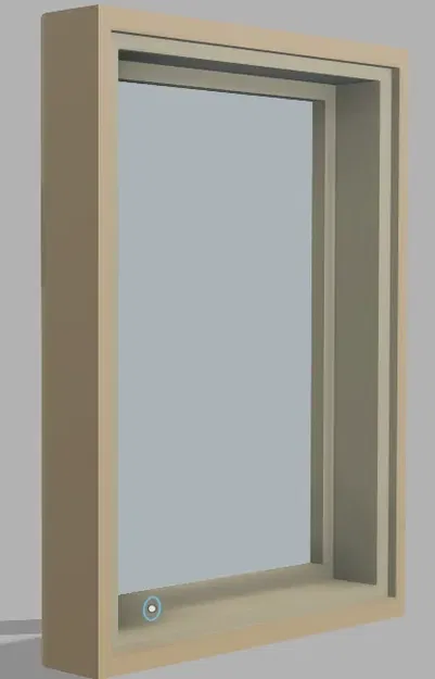 Khung ảnh Lithophane kích thước 10.5x15.2 cm với nắp sau - Image 2