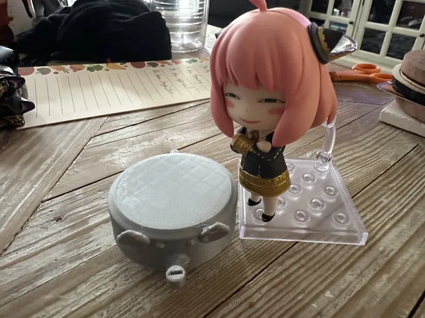 Đôn ghế hình voi dễ thương cho ngôi nhà búp bê - Image 5