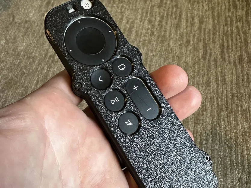 Vỏ điều khiển Apple TV (Thế hệ 2 & 3) với giá đỡ Air Tag tù... - Image 1