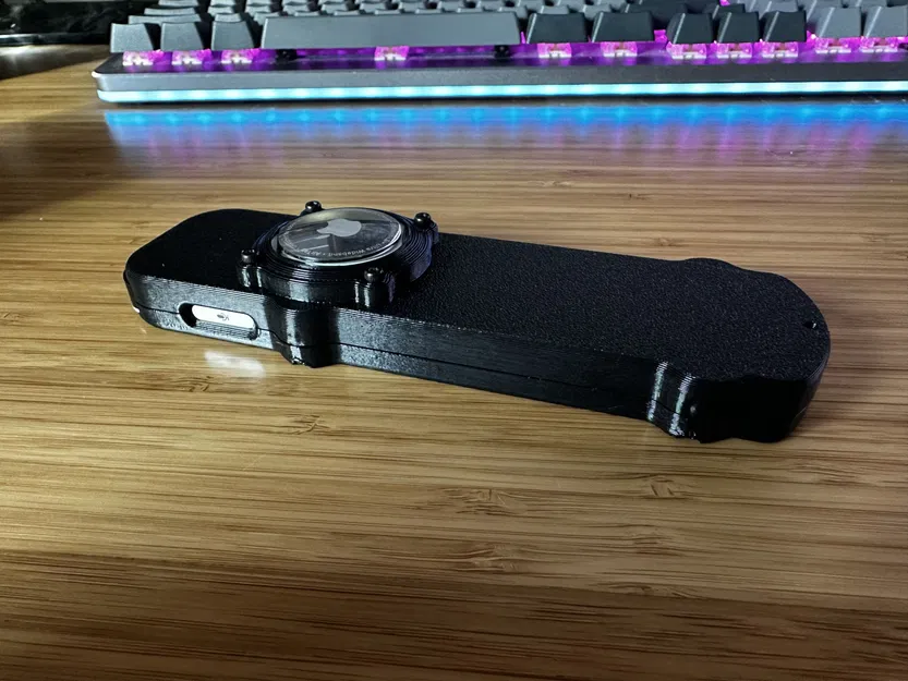 Vỏ điều khiển Apple TV (Thế hệ 2 & 3) với giá đỡ Air Tag tù... - Image 3