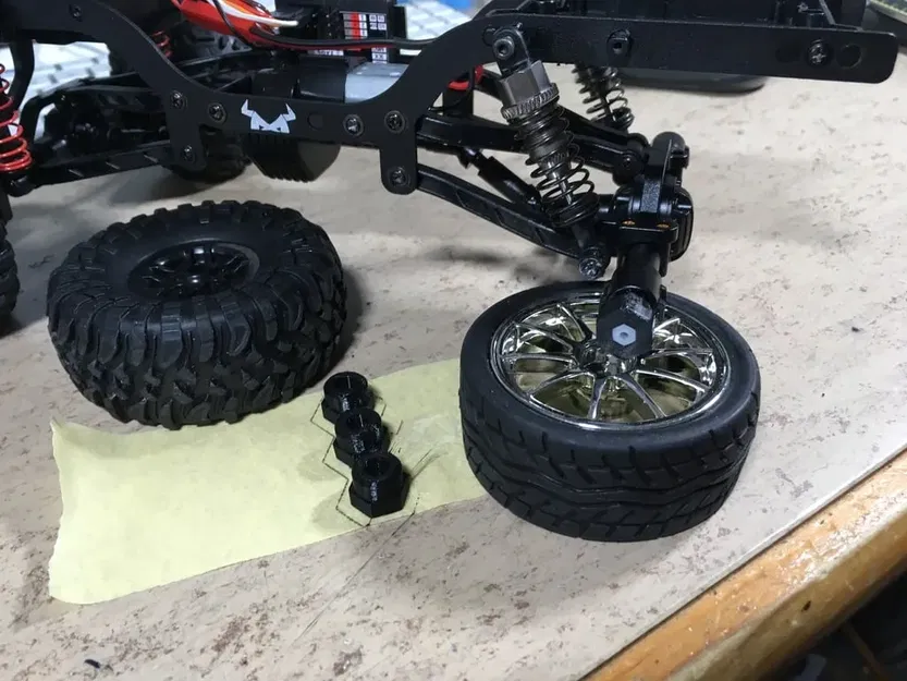 Các bộ phận cho mô hình Land Rover Defender MN D90 1/12 - Image 4