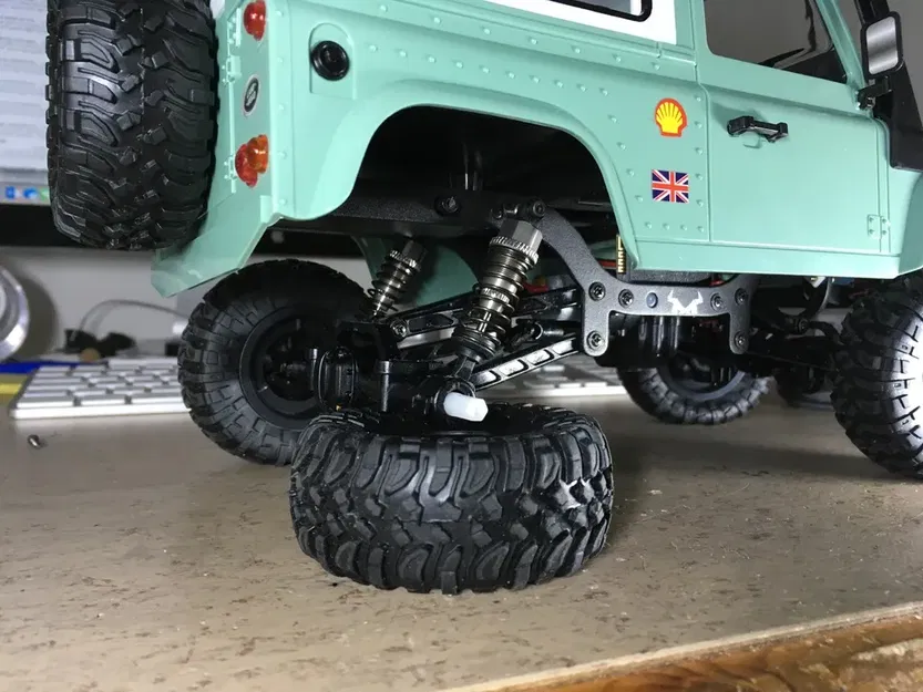 Các bộ phận cho mô hình Land Rover Defender MN D90 1/12 - Image 6