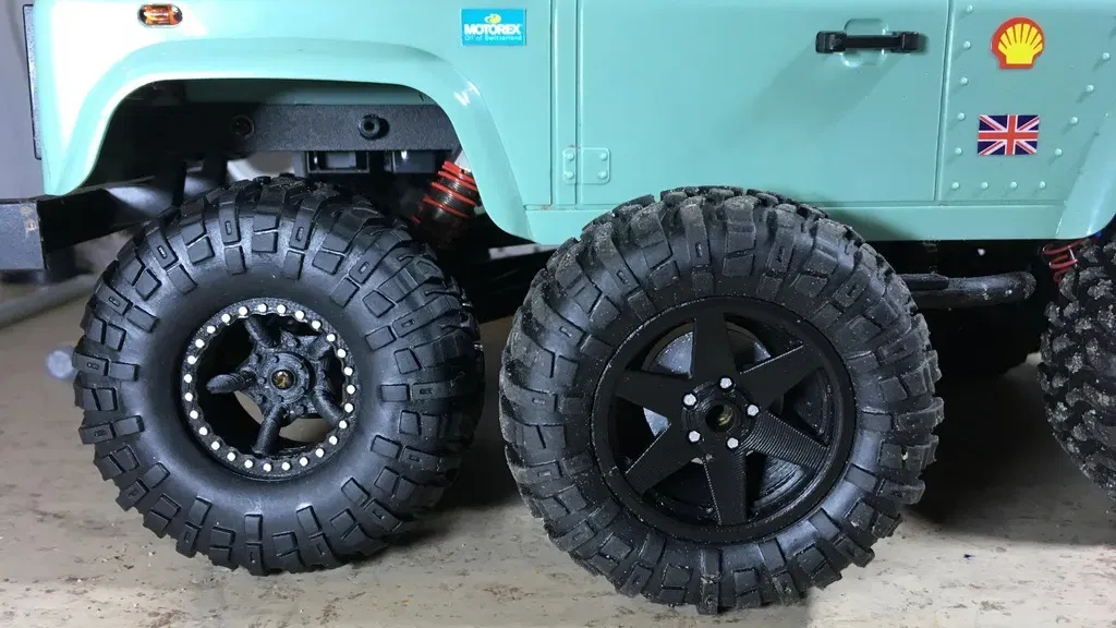 Các bộ phận cho mô hình Land Rover Defender MN D90 1/12 - Image 9