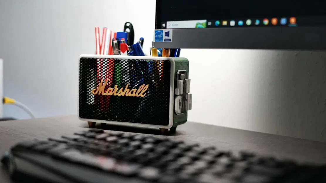 Hộp bút Marshall phiên bản Johnny Cash cho bàn làm việc - Image 1
