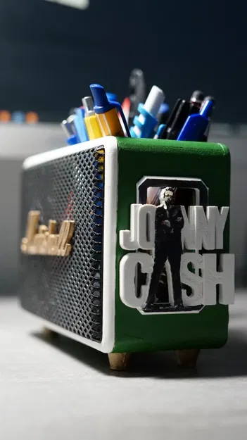 Hộp bút Marshall phiên bản Johnny Cash cho bàn làm việc - Image 4