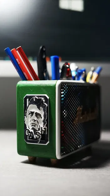 Hộp bút Marshall phiên bản Johnny Cash cho bàn làm việc - Image 5