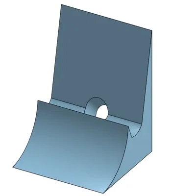 Giá đỡ điện thoại với lỗ cho cáp sạc