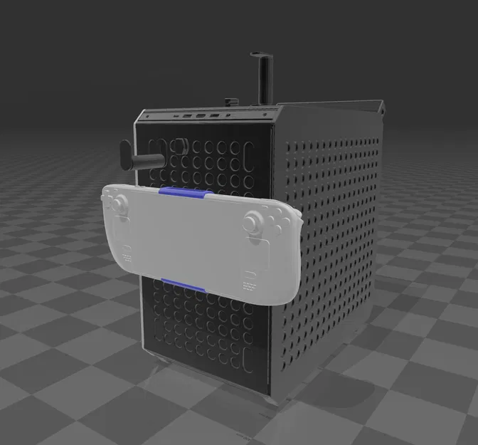 Giá đỡ Steam Deck cho thùng máy QUBE 500 - Image 1