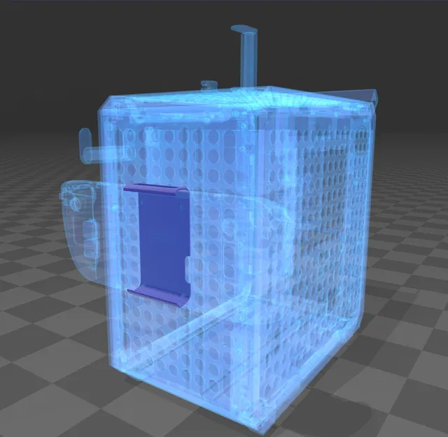 Giá đỡ Steam Deck cho thùng máy QUBE 500 - Image 2