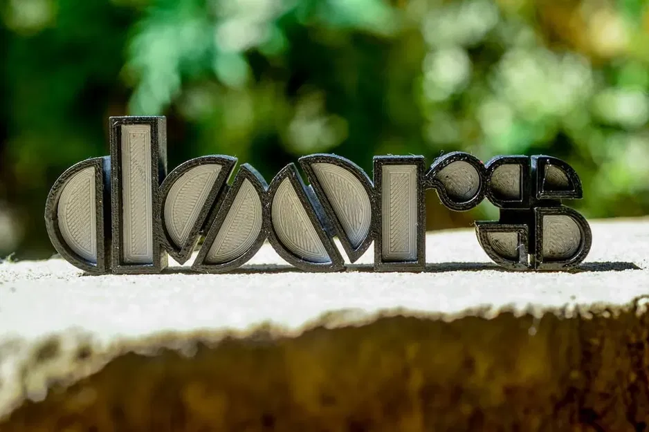 Biểu tượng ban nhạc The Doors in khối 3D - Image 1