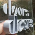 Biểu tượng ban nhạc The Doors in khối 3D - Thumbnail 4