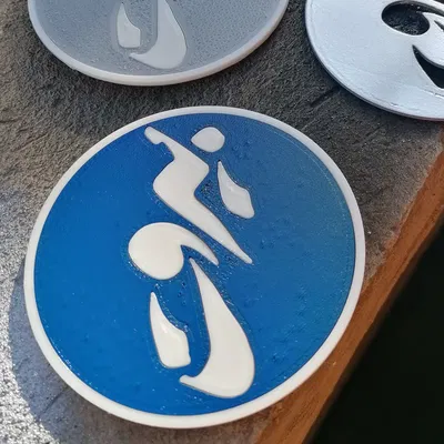 Đế lót ly hai màu Beirut