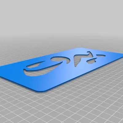 Mặt nạ phun sơn Beirut - Khuôn mẫu