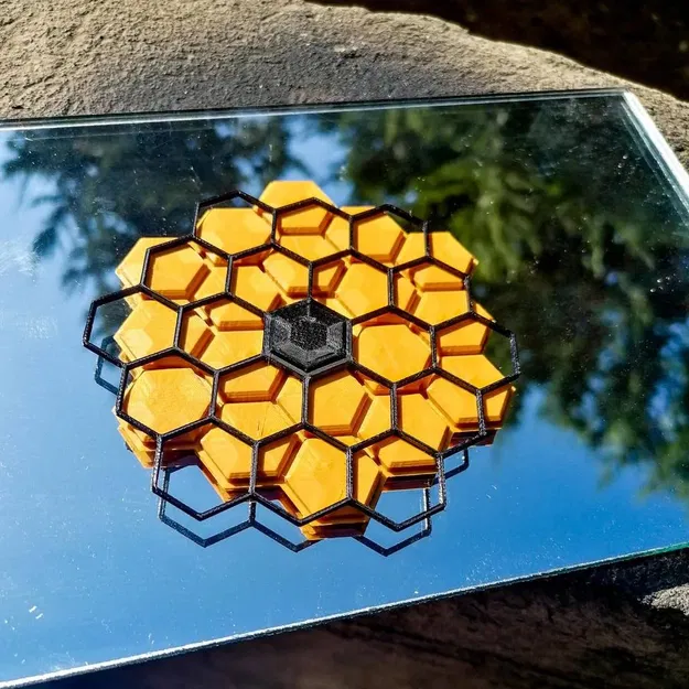 Đế lót ly hình dạng gốc JWST tỉ lệ 1:64 - Image 2