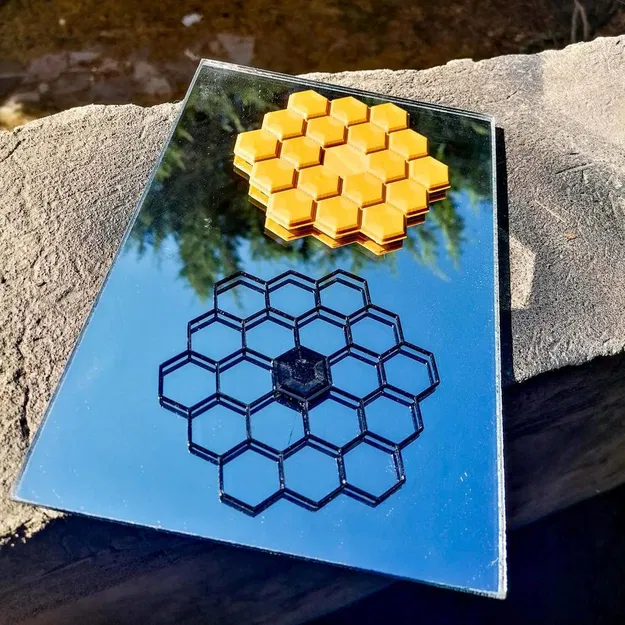 Đế lót ly hình dạng gốc JWST tỉ lệ 1:64 - Image 3