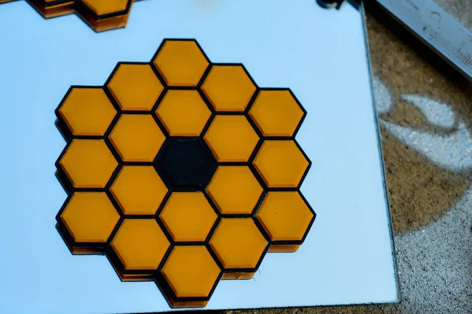 Đế lót ly hình dạng gốc JWST tỉ lệ 1:64 - Image 4